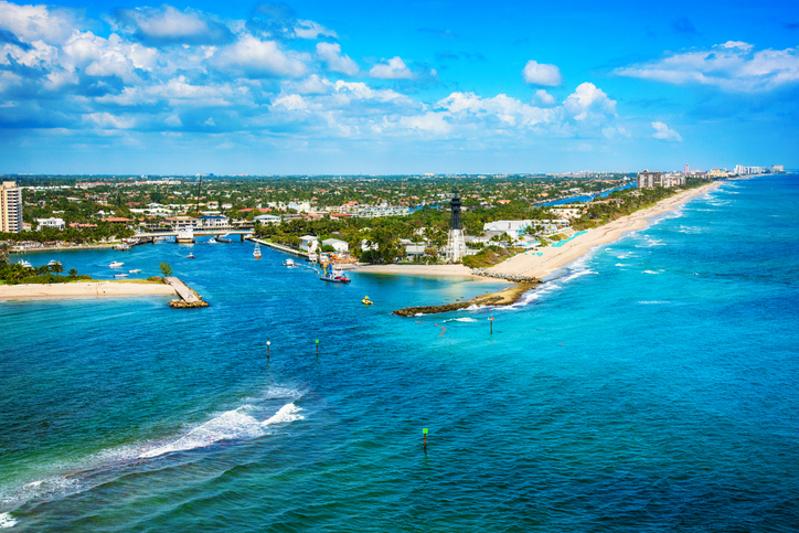 Panoramic Image of Deerfield Beach, FL